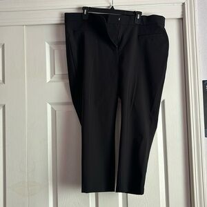 Calvin Klein Black Work Trousers Business Pants Size 16W